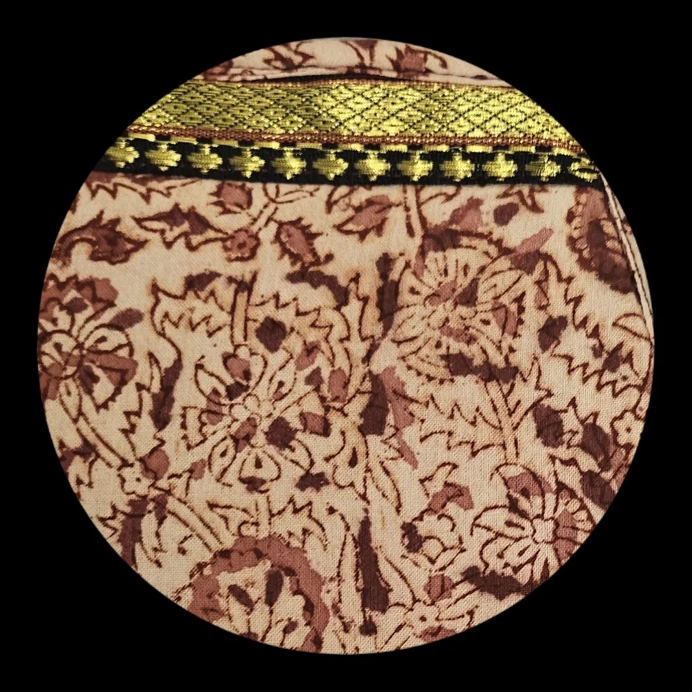 ❤️ Indian Handmade Floral Clutch Boho Ethnic Print Foldover Wallet Bag Classy